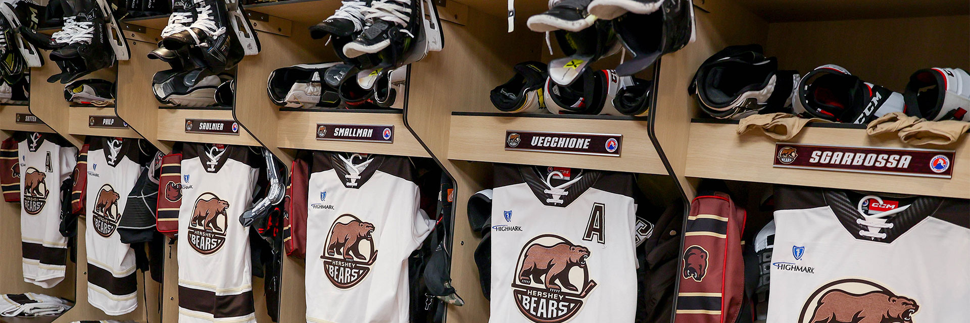 equipment in the locker room