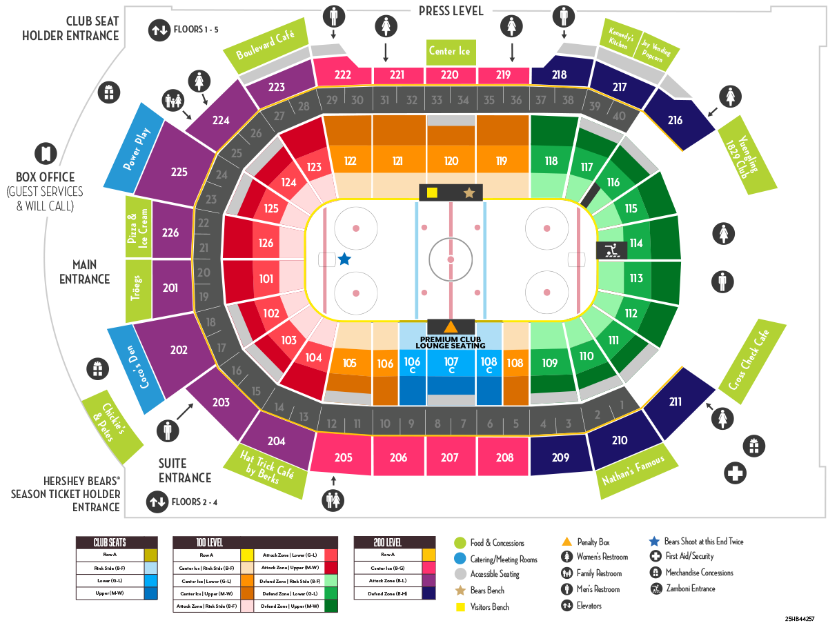 map of the Giant Center